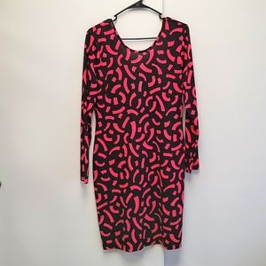 Retro Inspired Print Dress